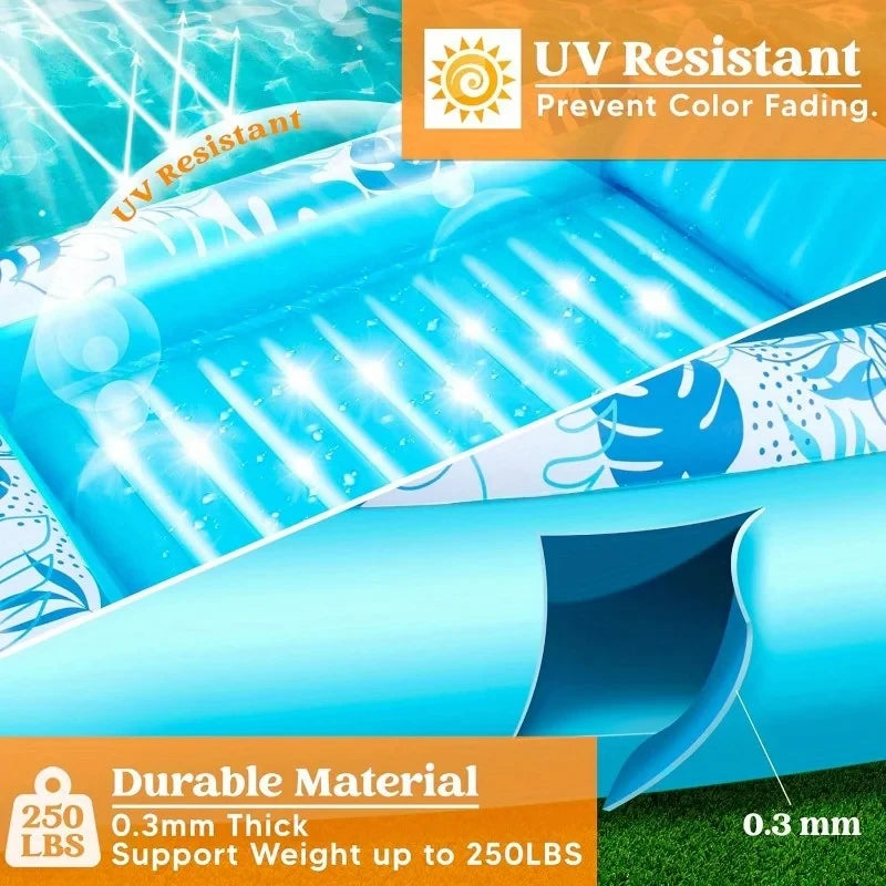 Inflatable Tanning Pool Raft