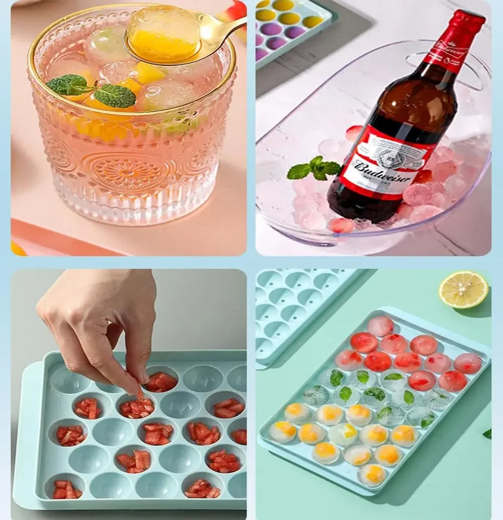 Mini Round Ice Cube Trays
