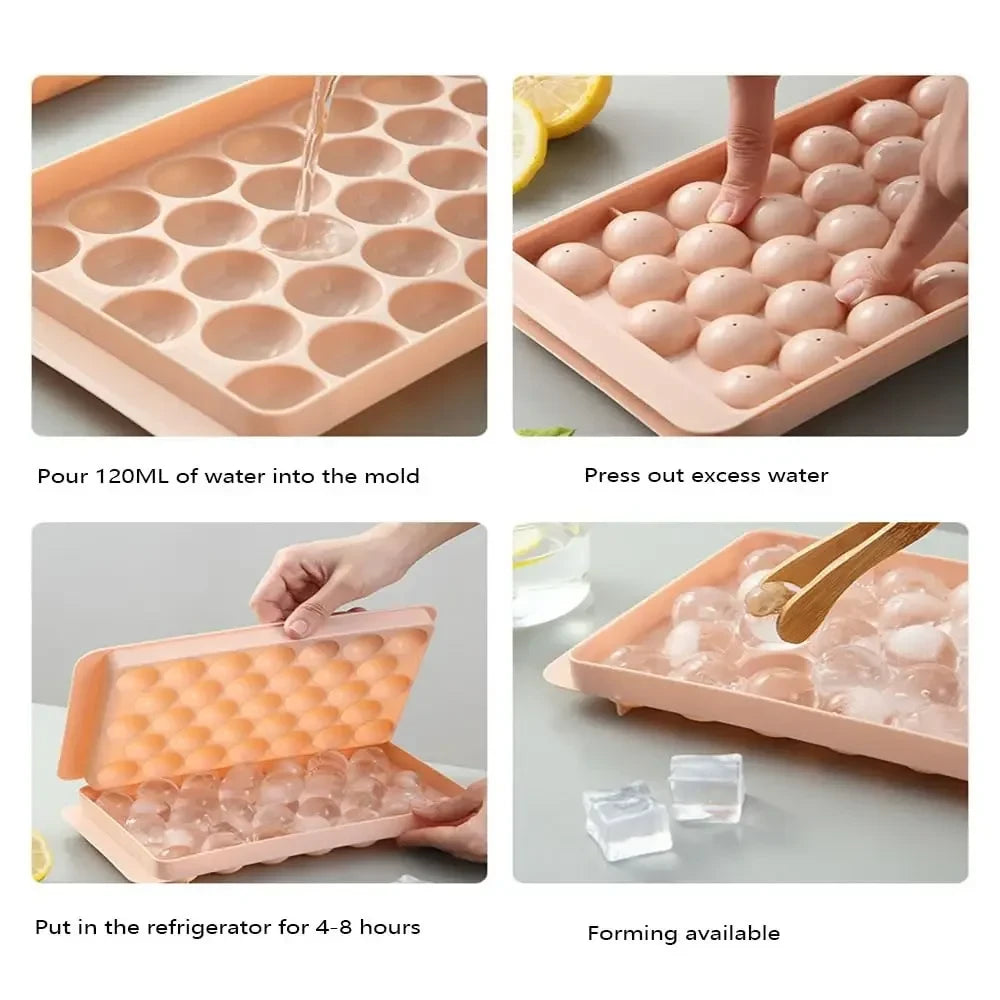 Mini Round Ice Cube Trays