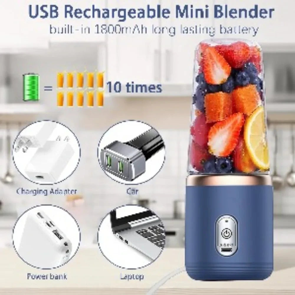 Portable USB Rechargeable Blender