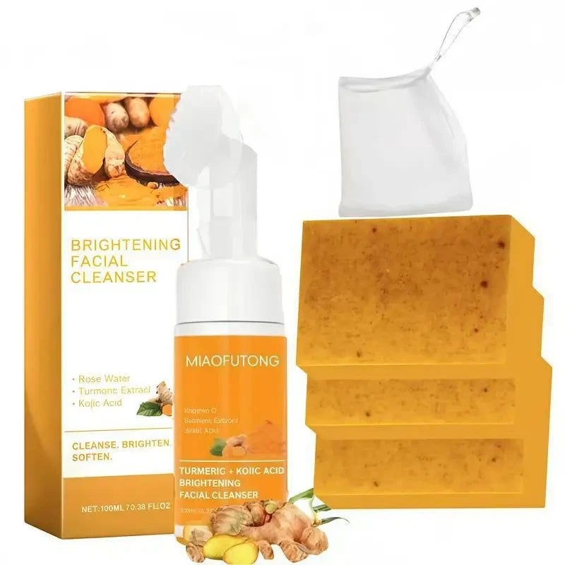 Turmeric Kojic Acid Cleansing Set