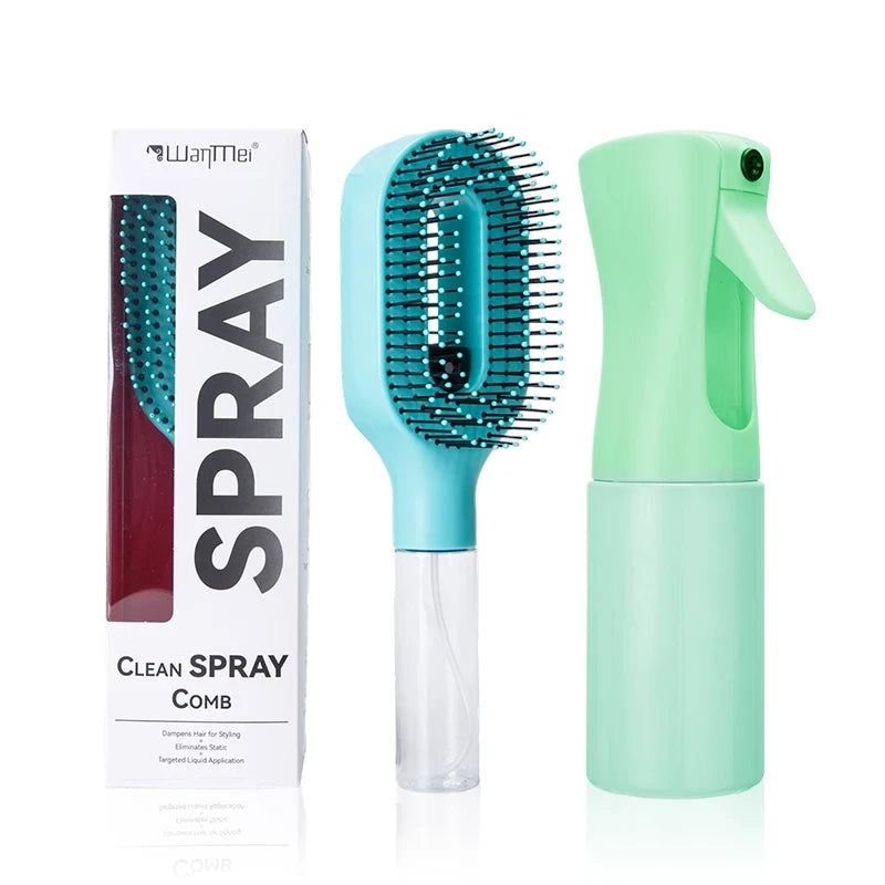 Detangling Mist Hair Brush Set