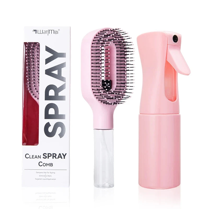 Detangling Mist Hair Brush Set