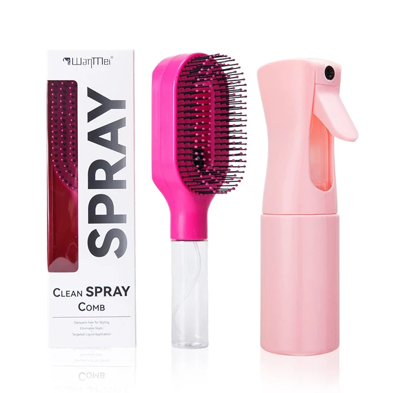Detangling Mist Hair Brush Set