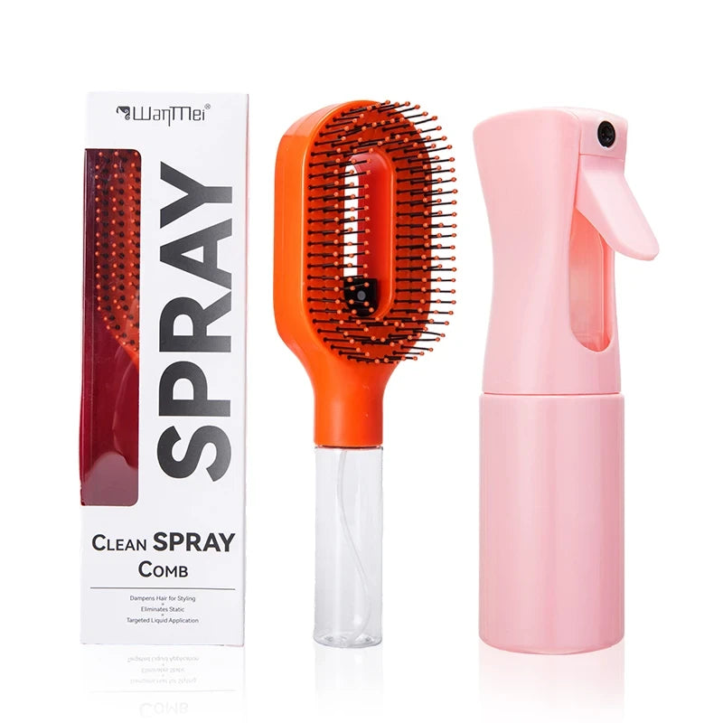 Detangling Mist Hair Brush Set