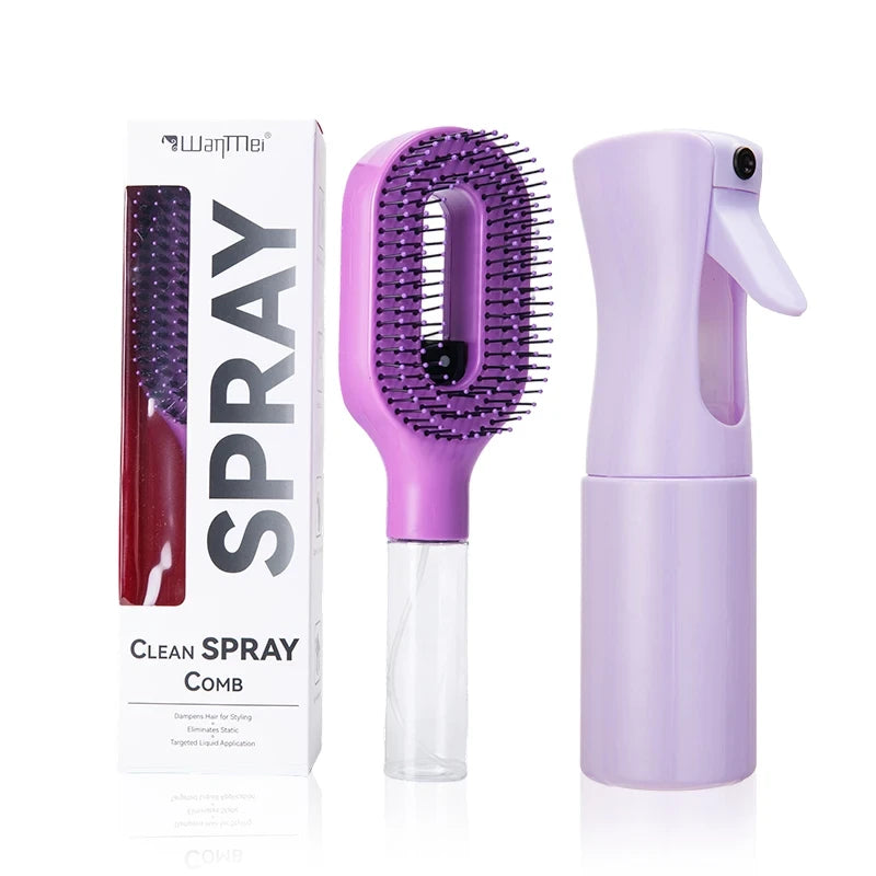 Detangling Mist Hair Brush Set