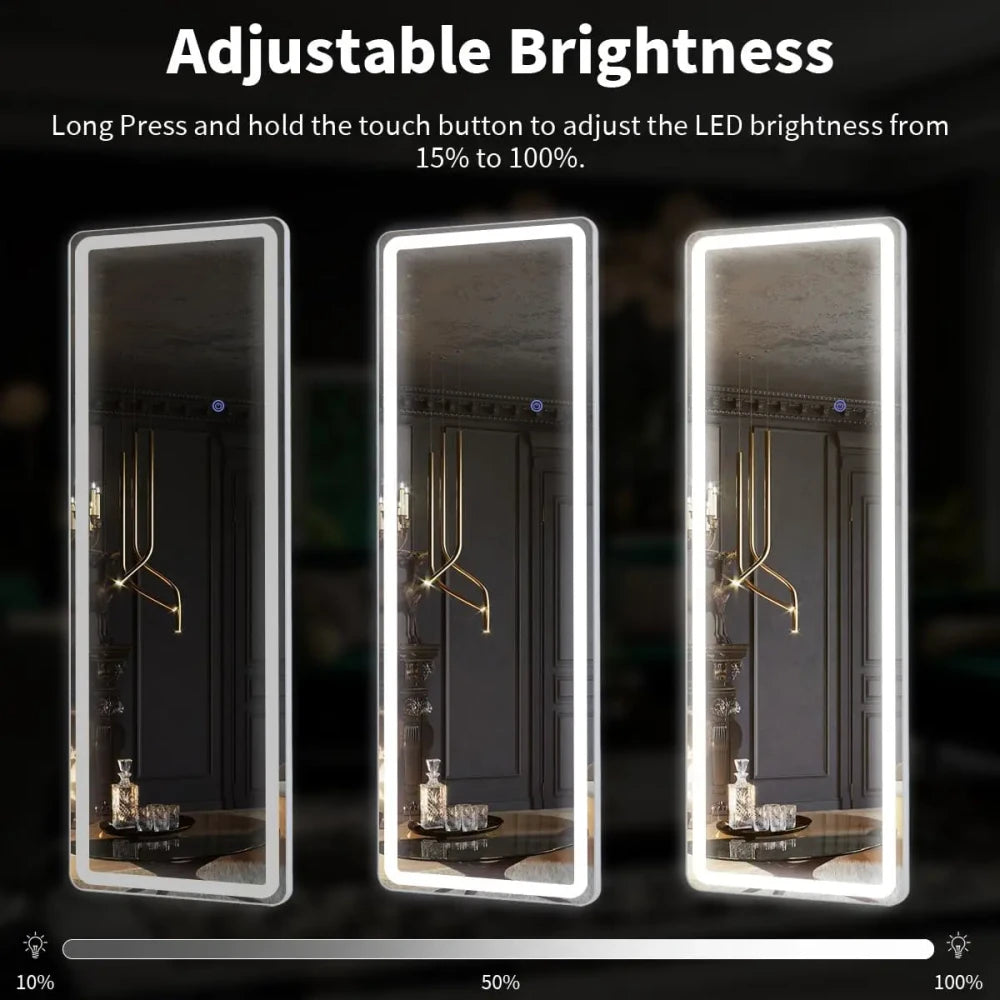 Illuminated Full Length Floor Mirror