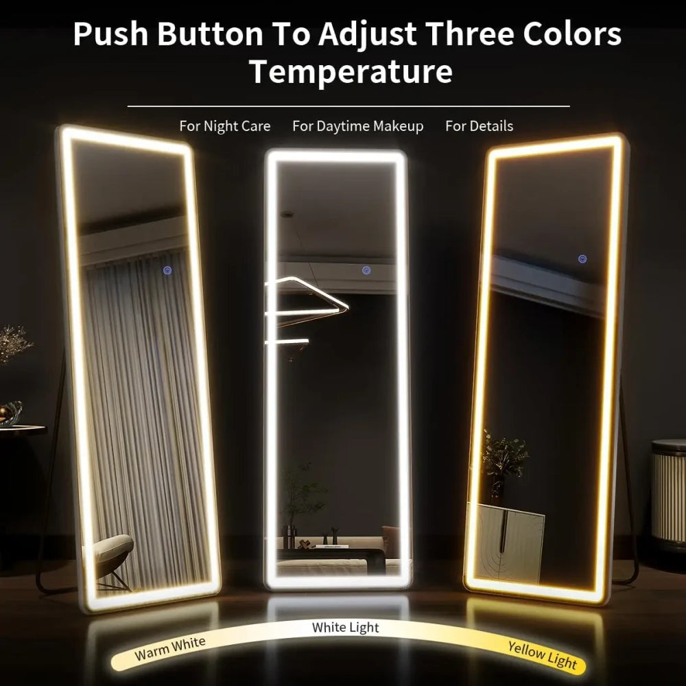 Illuminated Full Length Floor Mirror